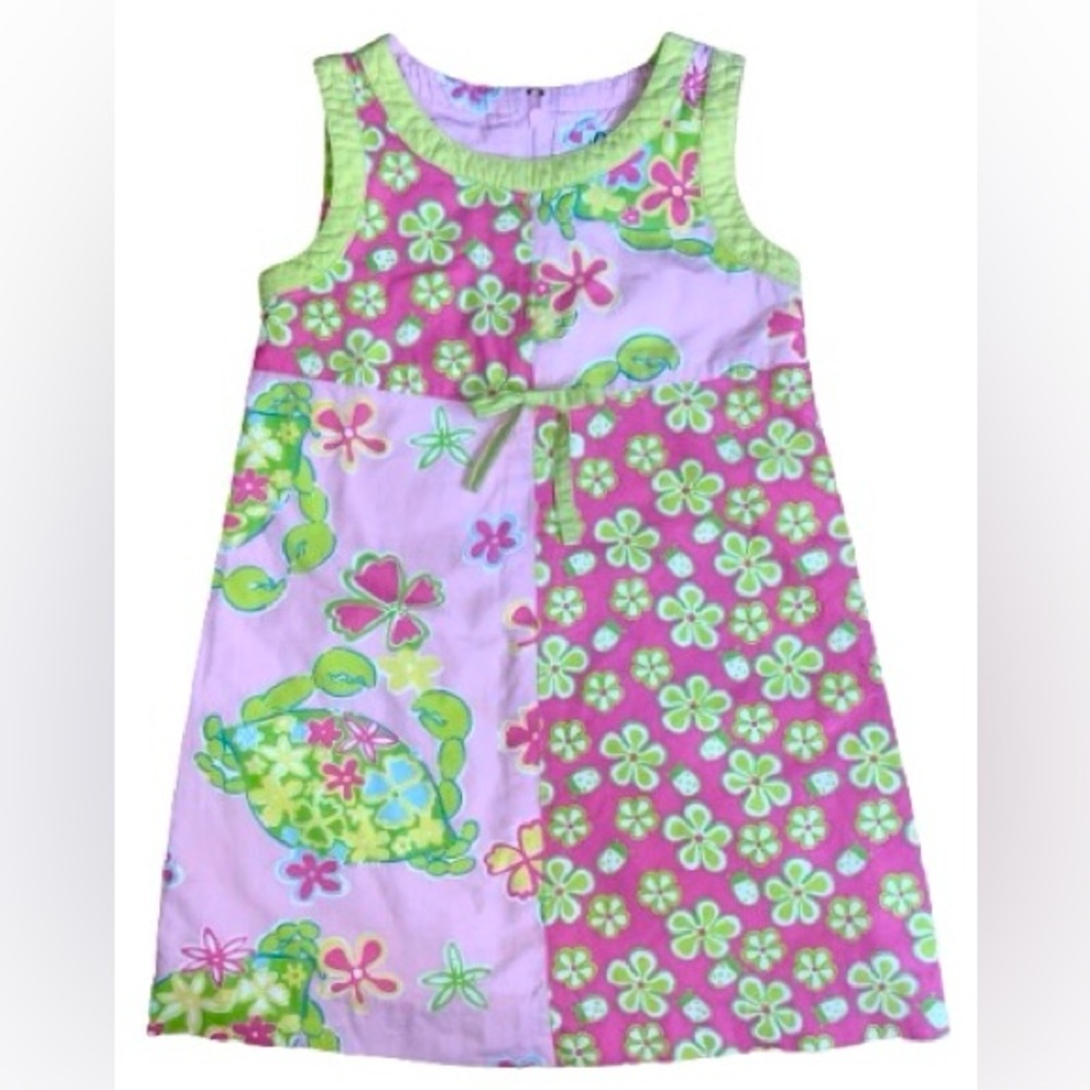 Vintage girl’s Lilly Pulitzer crab dress, sz 4
